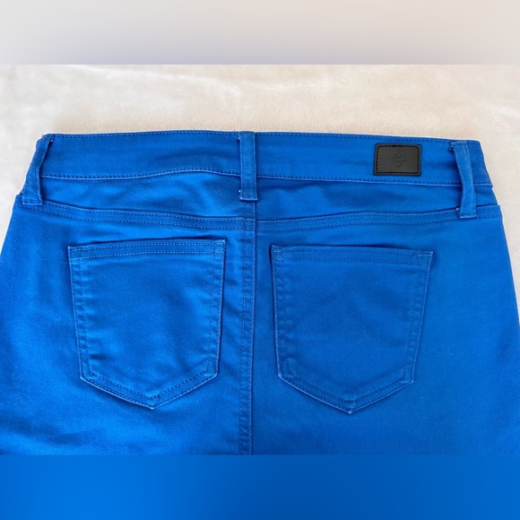 Truth + Theory Petite Skinny Royal Blue Pants - Picture 6 of 6